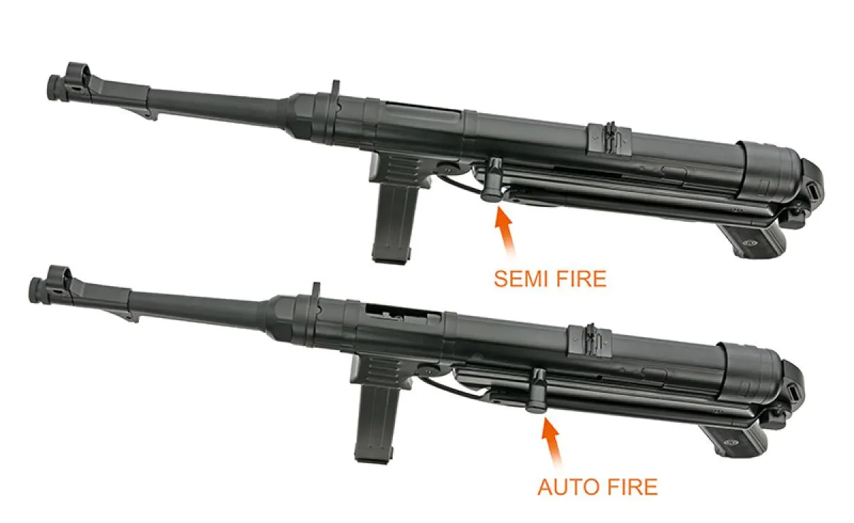 AGM MP40 Black/Brown AEG 0,5 Joule - Kopie